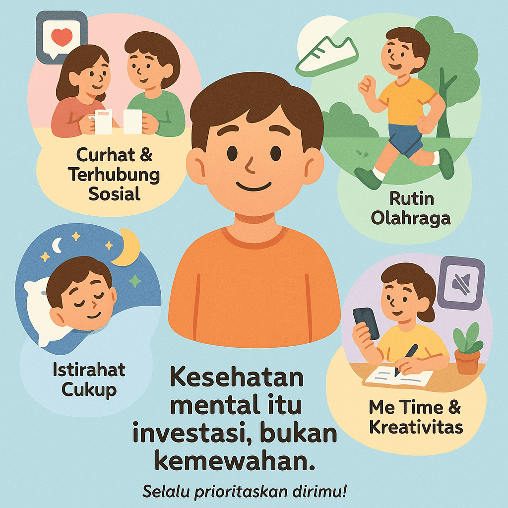 Tips dan Trik Menjaga Kesehatan Mental Sehari-hari